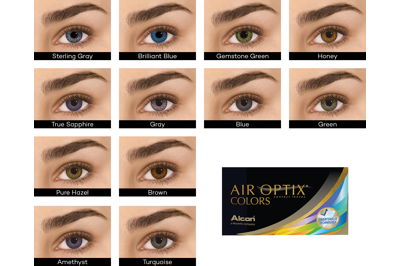 AIR OPTIX COLORS