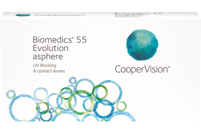Biomedics 55 evolution